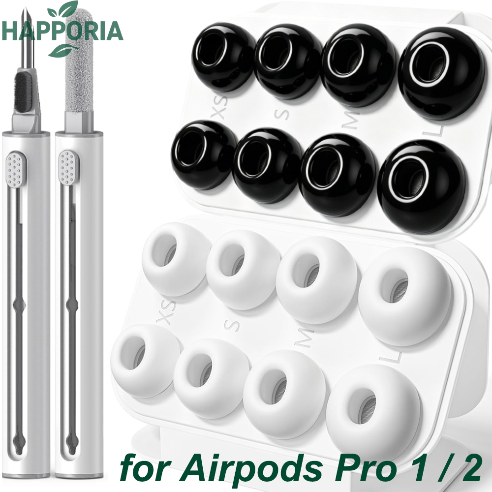 Power Bank Wireless - HAPPORIA Liquid Silicone Earbud Tips for