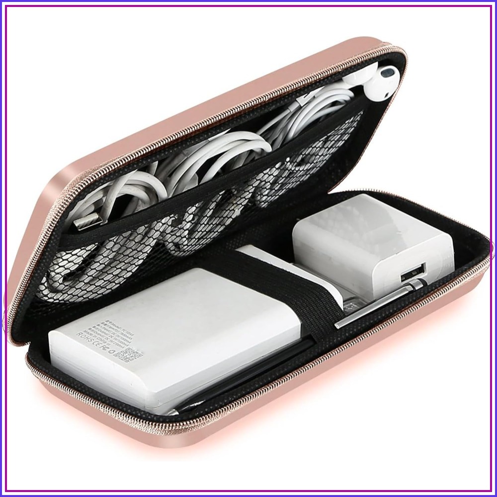 Tech Accessories Travel Organizer Pouch - Travel Essential Electronics Organizer Pouch Charger