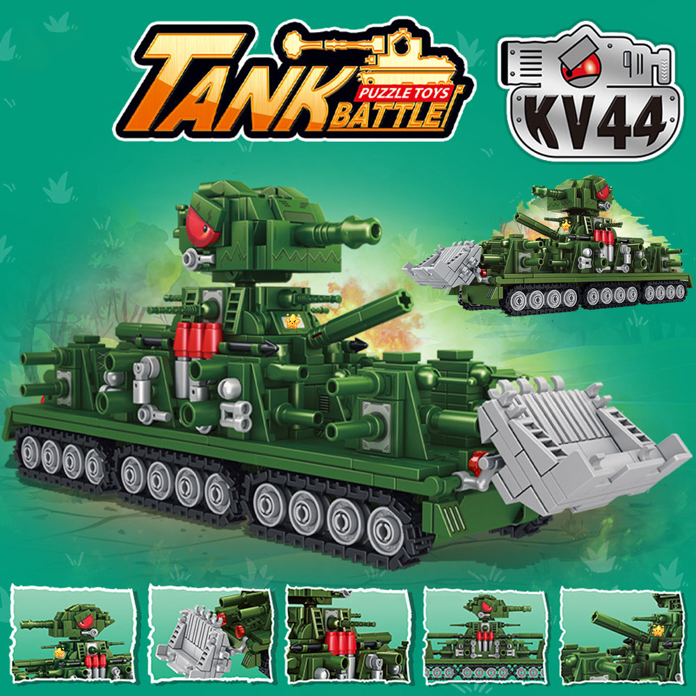 Tech Accessories Gifts - 905PCS MOC Tech Military Tank Model