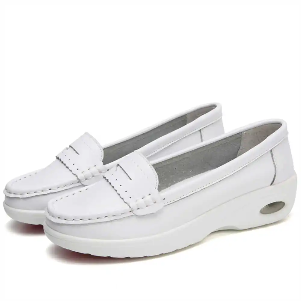 Thick Sole Slipon White Traine - Best Tech Office Accessories review and price