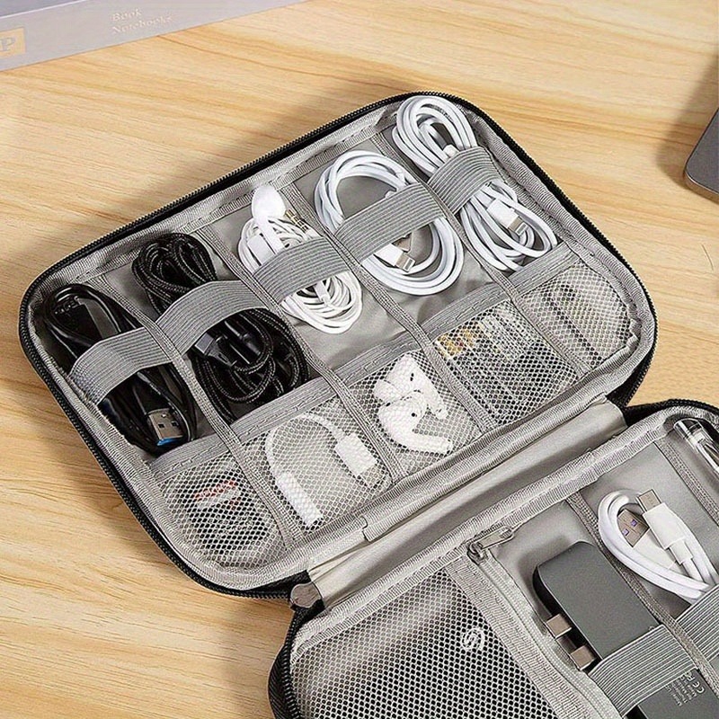 A Multi-Pocket Electronic Acce - Tech Accessories Travel Organizer Pouch review and price