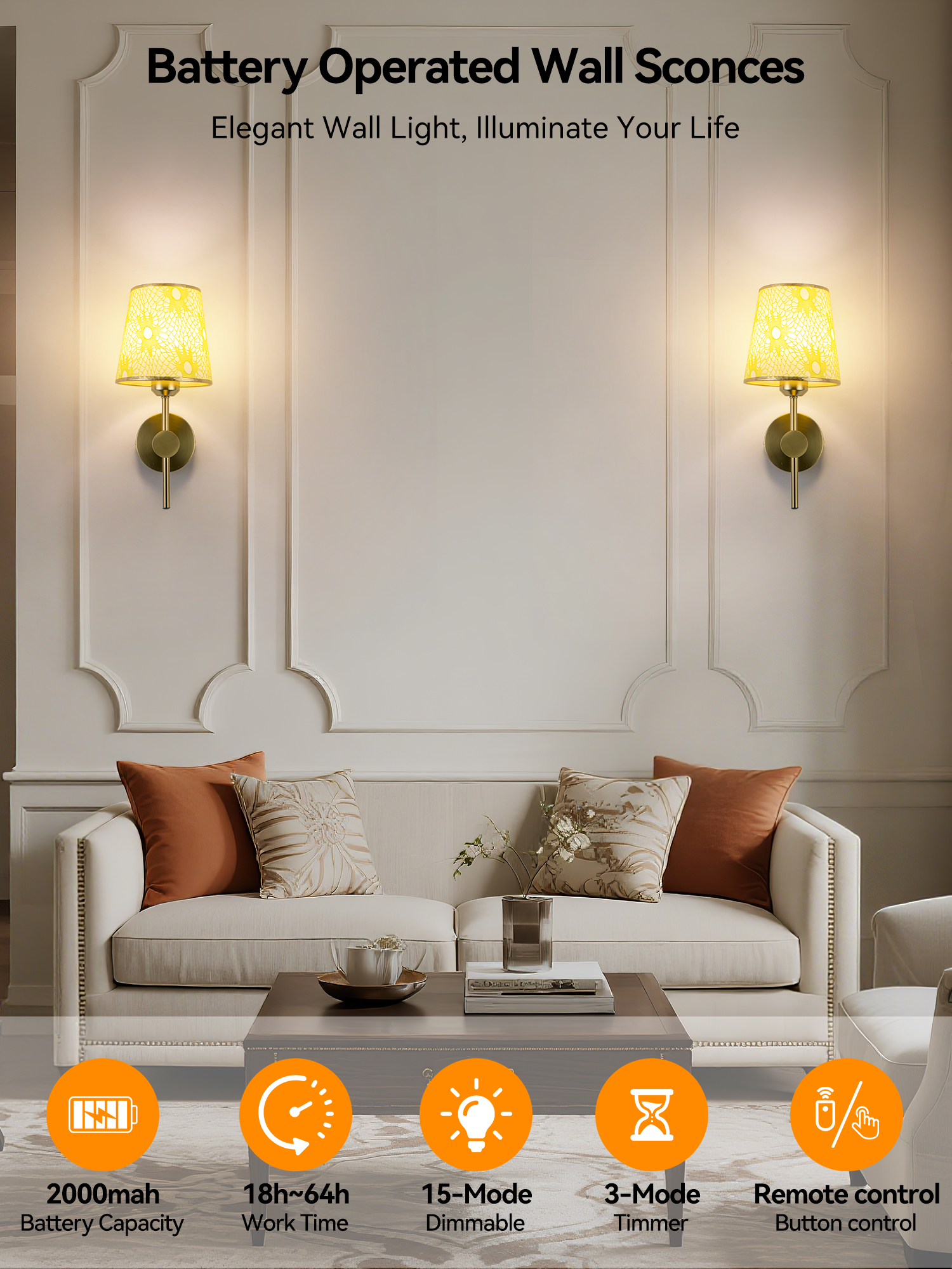 Battery-Powered Wall Light, Re - Power Bank Wireless review and price