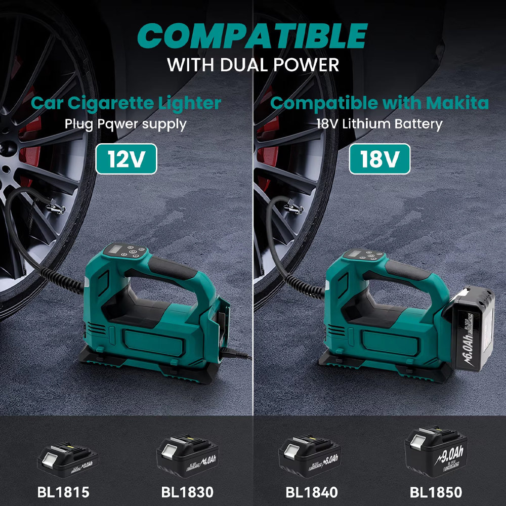 Cordless Tire Inflator For Mak - Power Bank Wireless review and price