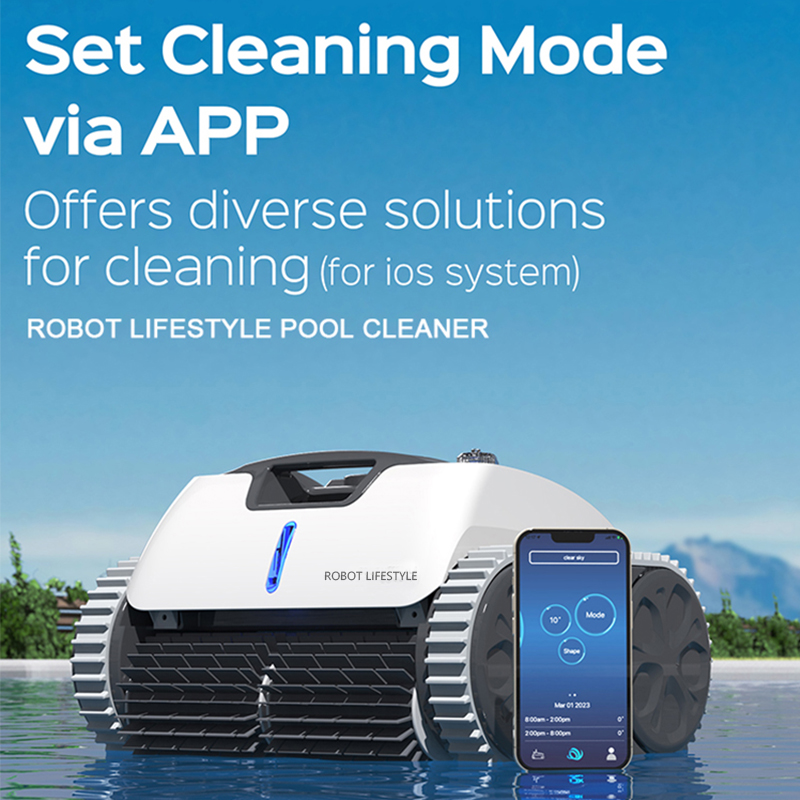Robotic Swimming Pool Cleaner  - Power Bank Wireless review and price