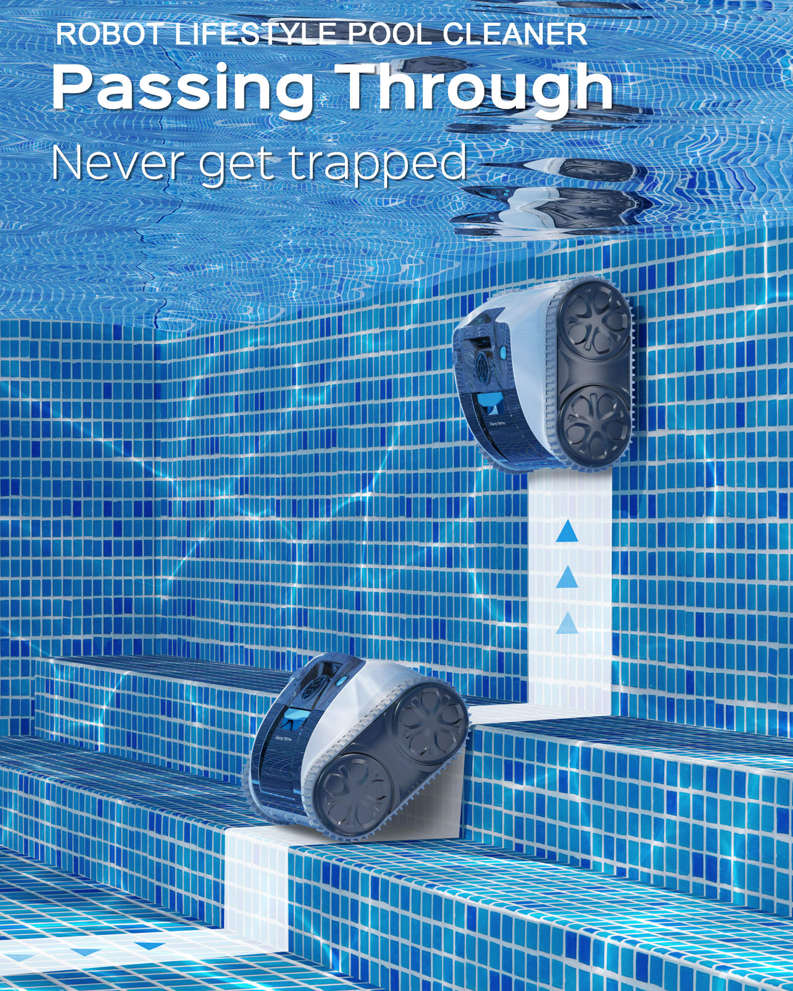 Robotic Swimming Pool Cleaner  - Power Bank Wireless review and price