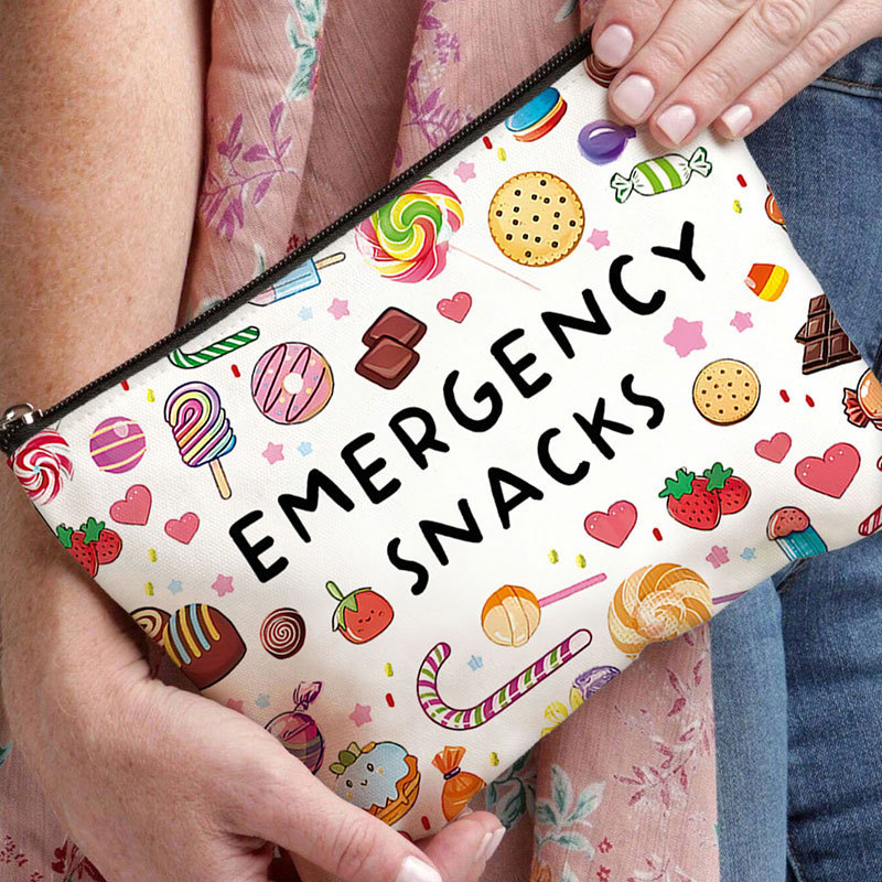 1 PC Women Printed Canvas Make - Tech Accessories Travel Organizer Pouch review and price