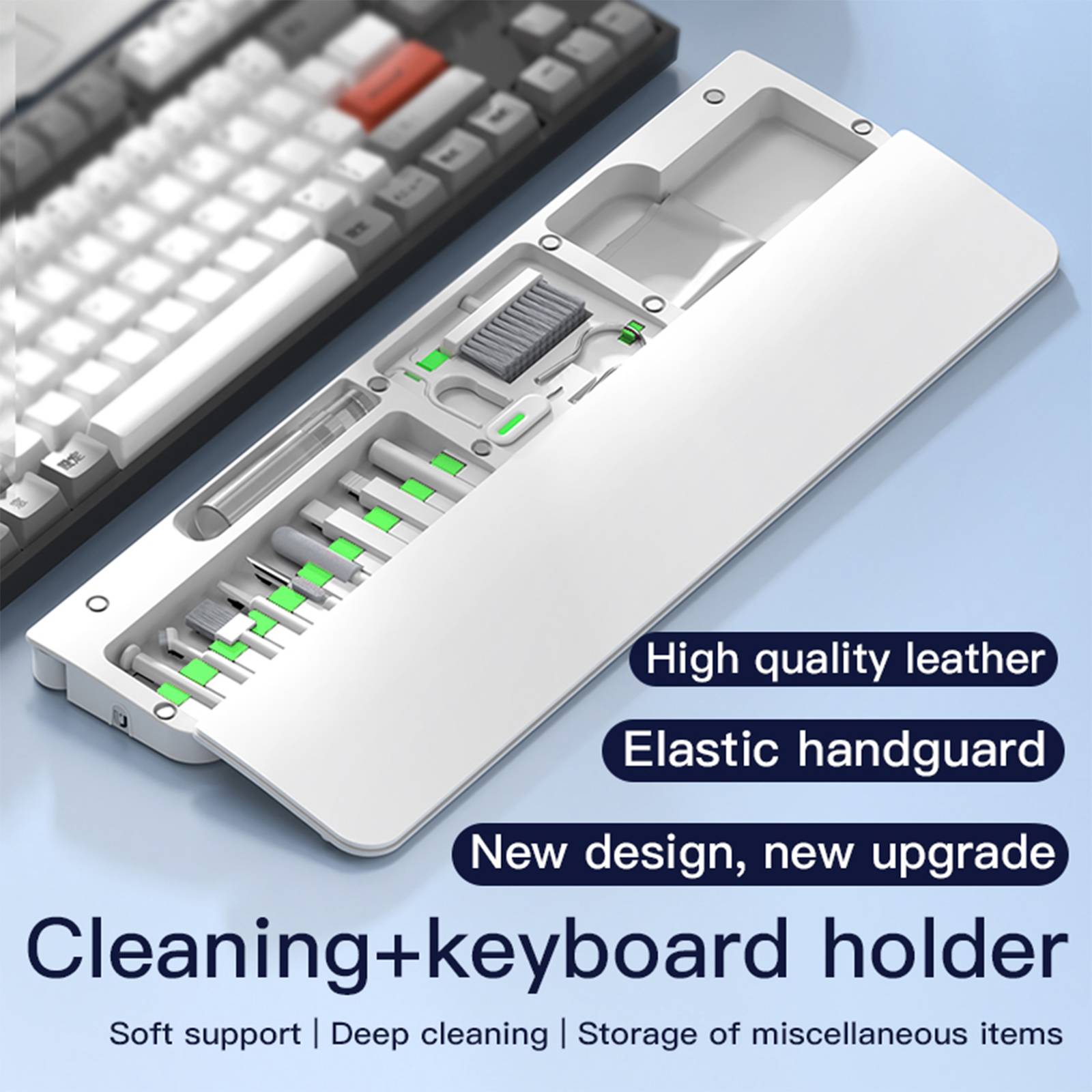 ABS & Leather Hand Wrist Rest  - Keyboard Wrist Pad Leather review and price