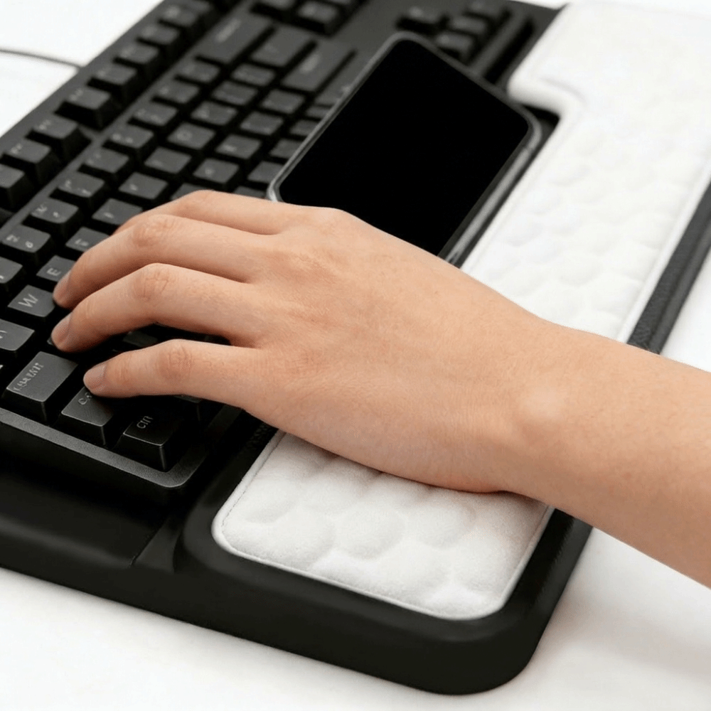 Computer Integrated Keyboard S - Keyboard Wrist Pad Leather review and price
