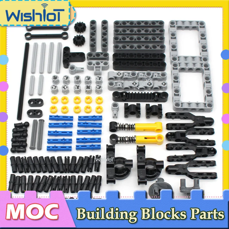 123PCS Suspension Perforated T - Tech Accessories Kit review and price