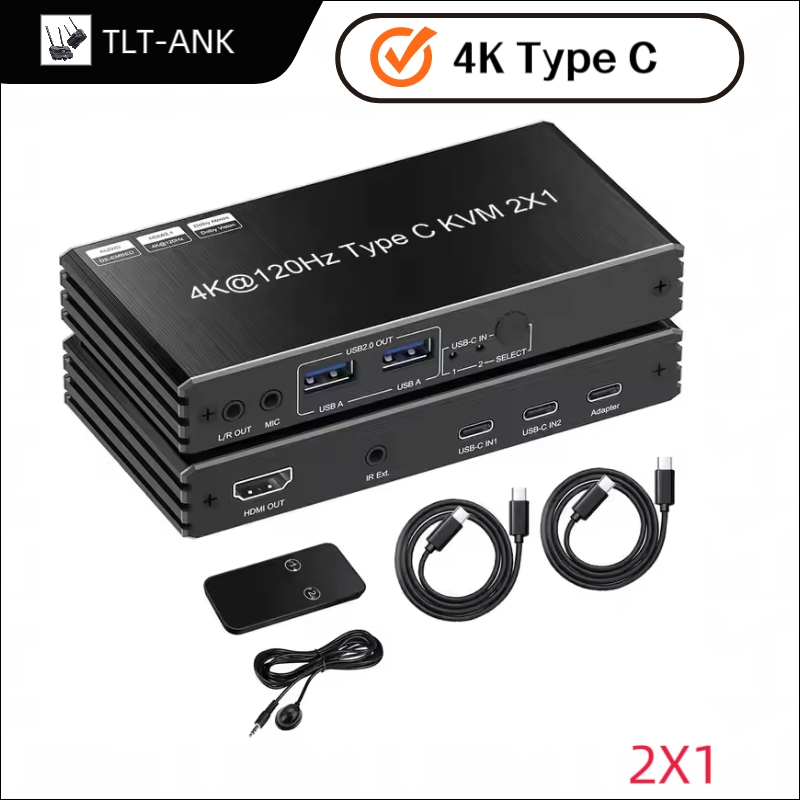 4K@120Hz 8k@60Hz USB C KVM Swi - Usb C To Hdmi review and price