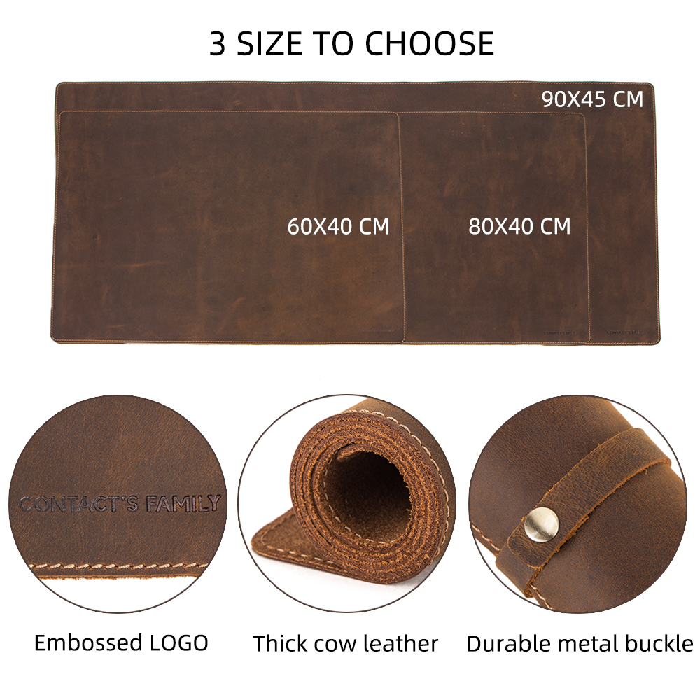 CONTACT'S FAMILY Genuine Leath - Keyboard Wrist Pad Leather review and price