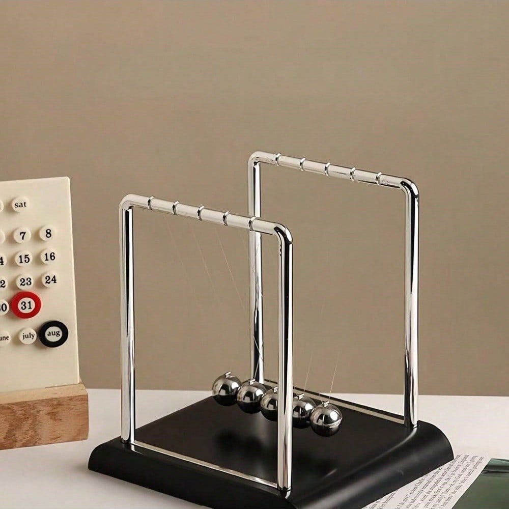Black Metal Newton's Cradle Ba - Tech Accessories Gifts review and price