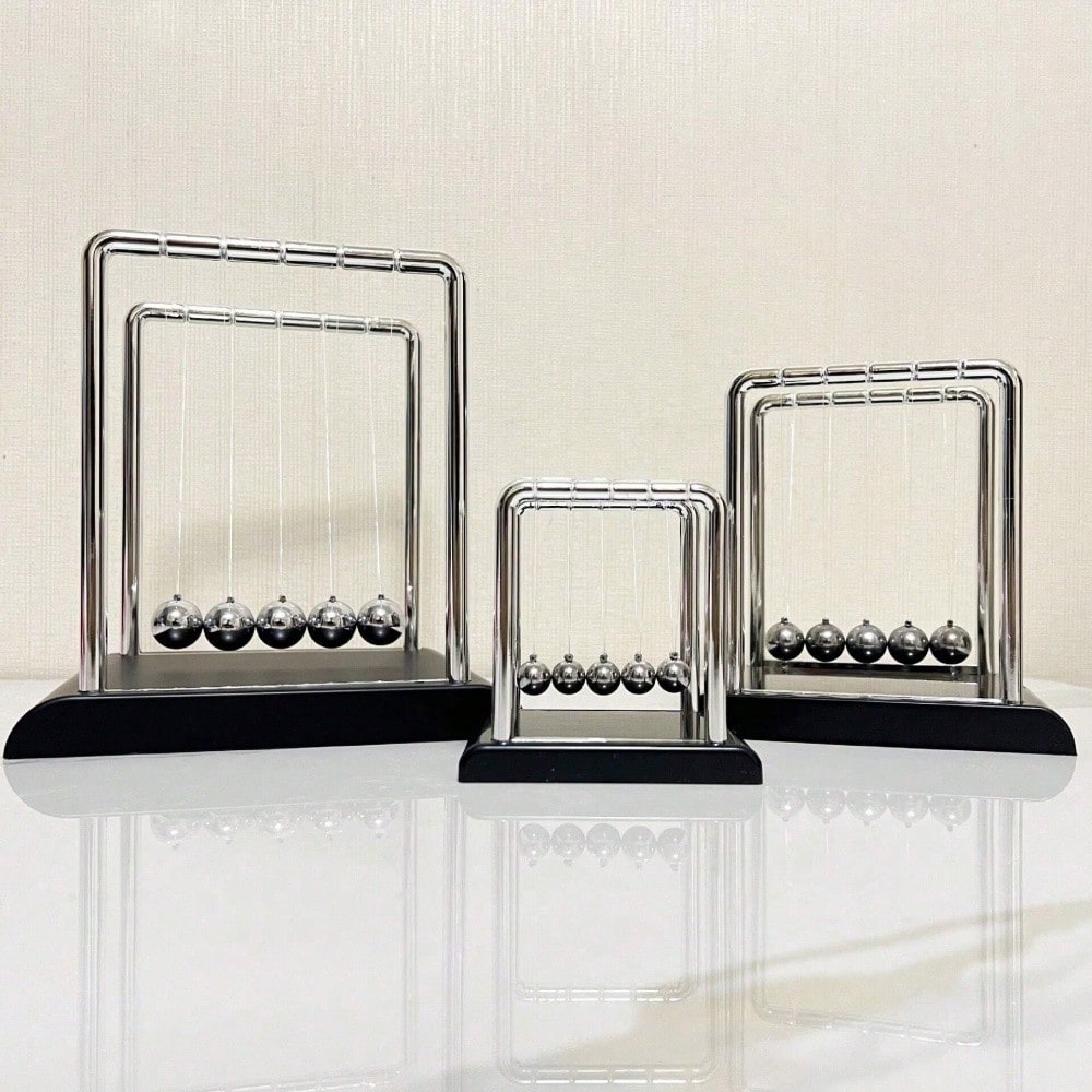 Black Metal Newton's Cradle Ba - Tech Accessories Gifts review and price