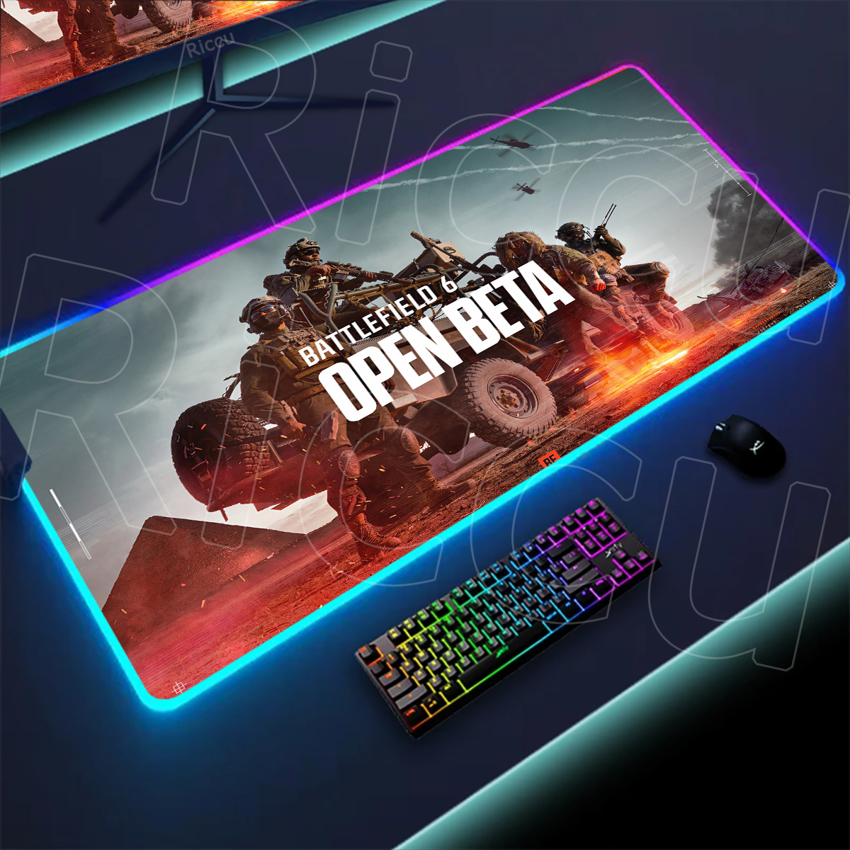 New Gamer Rgb Desk Mat Back Li - Tech Table Accessories review and price