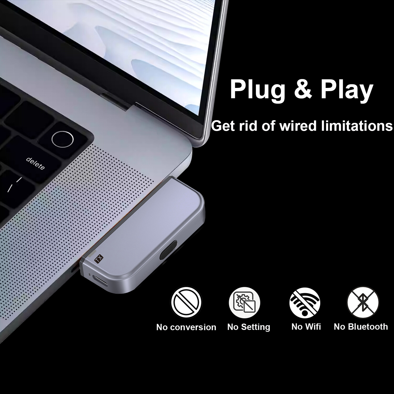 2-in-1 Type C Wireless HDMI Tr - Usb C To Hdmi review and price