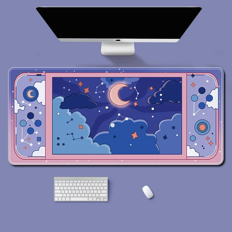 Moon and Stars Large Desk Mat  - Tech Table Accessories review and price