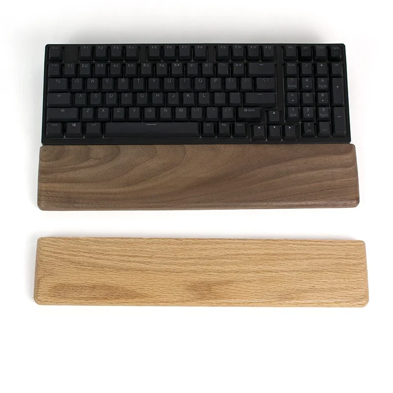 Black Walnut Palm Rest Custom  - Keyboard Wrist Pad Leather review and price