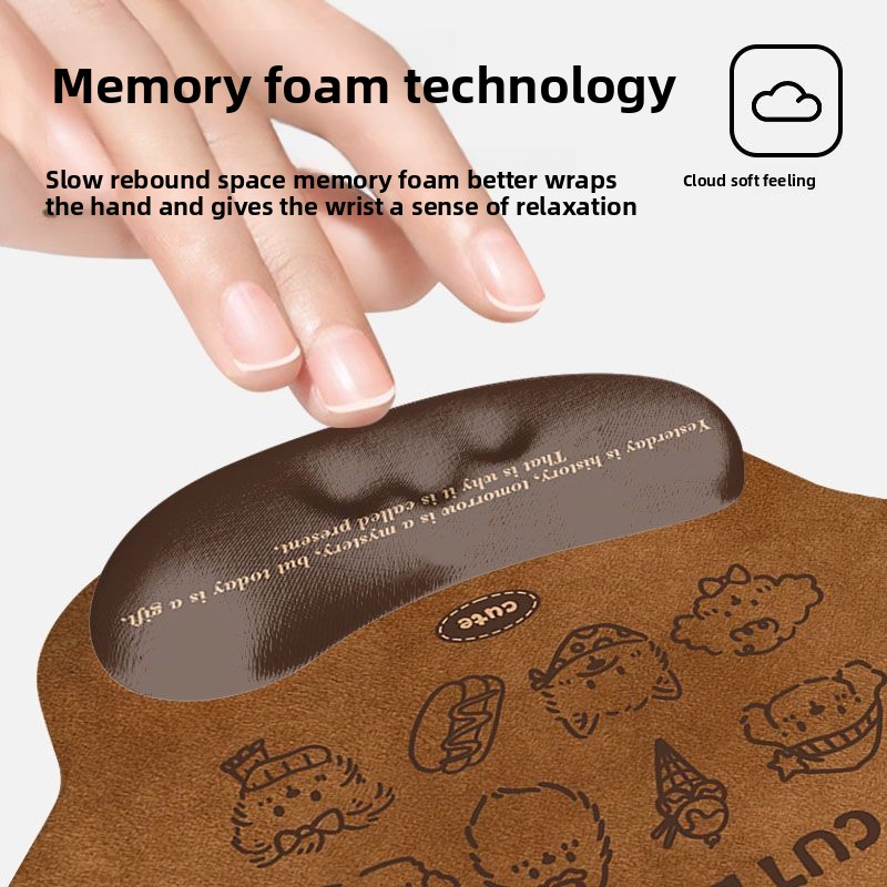 Cartoon Cute Mouse Pad Puppy W - Keyboard Wrist Pad Leather review and price