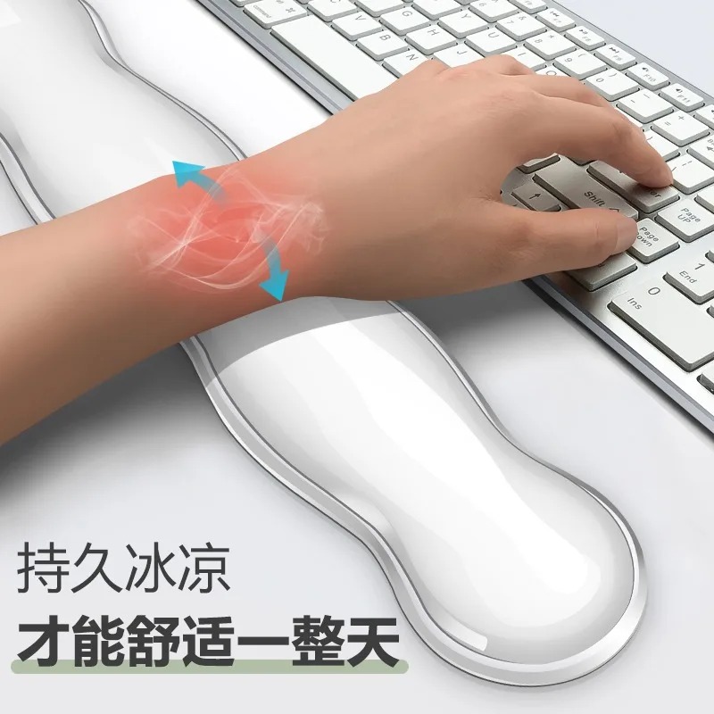 Ergonomic  Mouse pad with wris - Keyboard Wrist Pad Leather review and price