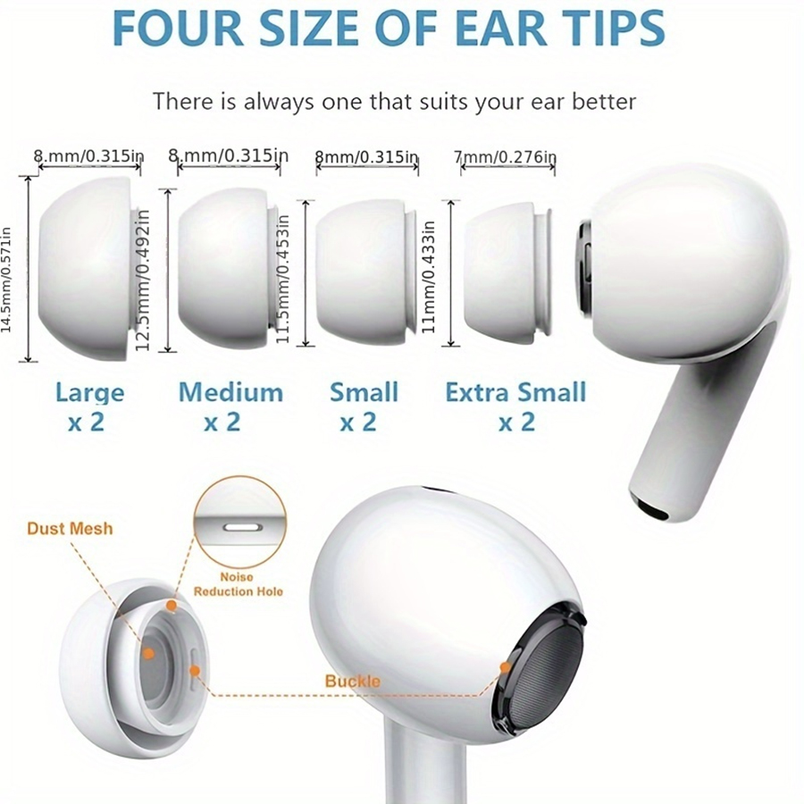 4 Pairs Liquid Silicone Ear Ti - Power Bank Wireless review and price