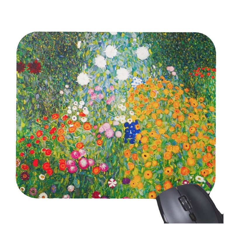 Gustav Klimt Flowers Floral Mo - Tech Table Accessories review and price