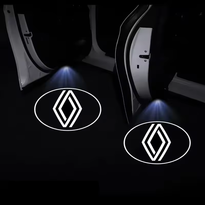 2pcs HD Car Door Welcome Light - Tech Accessories Renault review and price
