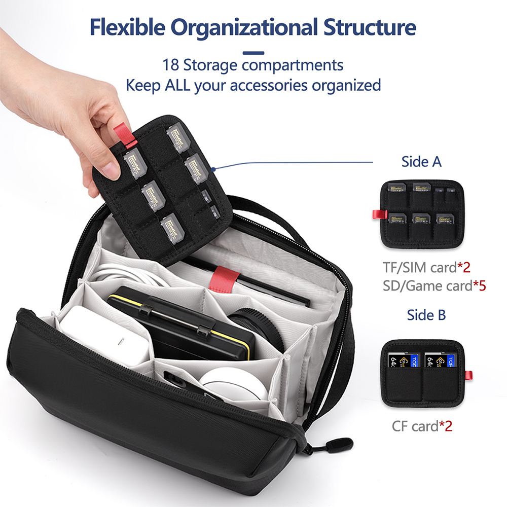 Electronic Organizer Travel Ca - Tech Accessories Travel Organizer Pouch review and price